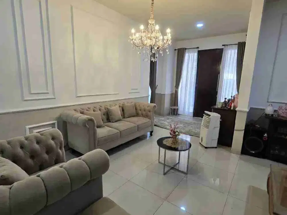 Disewakan Cepat Rumah Modern Fully Furnished Siap Huni di Discovery Bintaro