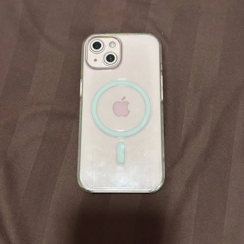 iPhone 15 Basic Pink 128gb Ibox Mulus BH83% Ori