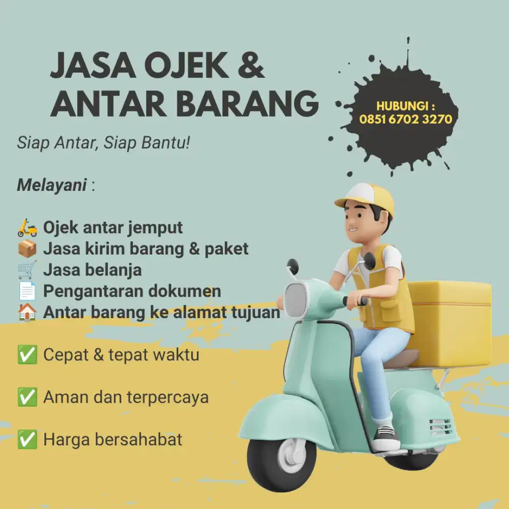 Jasa Ojek & Antar Barang