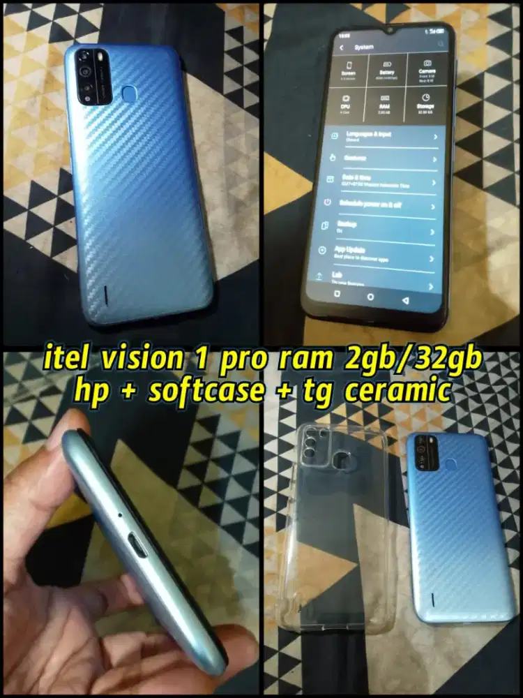 Itel Vision 1 Pro RAM 2GB/32GB Baca Deskripsi