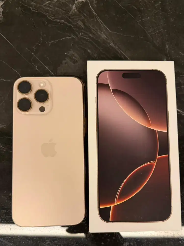 DIJUAL IPHONE 16 promax 256 Desert Titanium