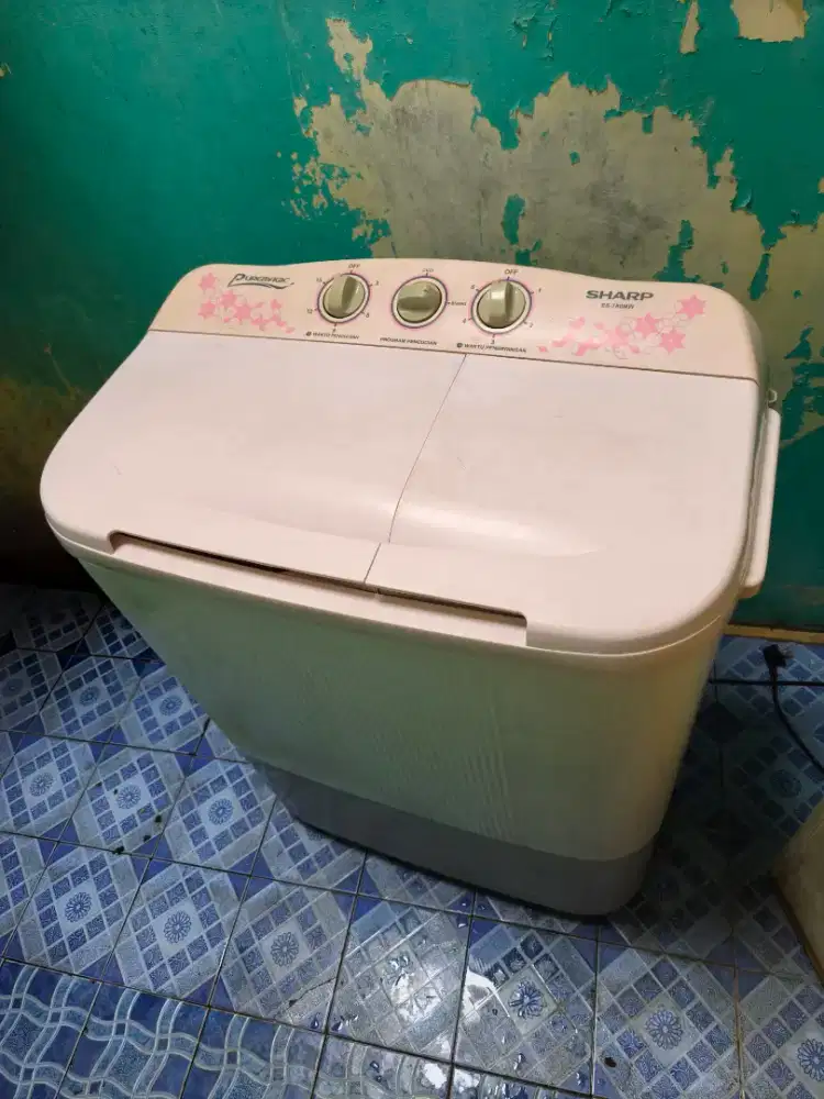 Mesin cuci 2 tabung