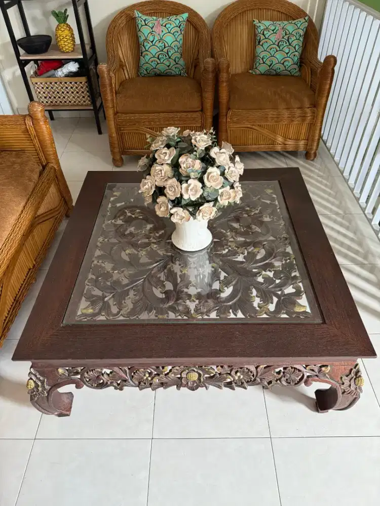 Meja Ketapang jati