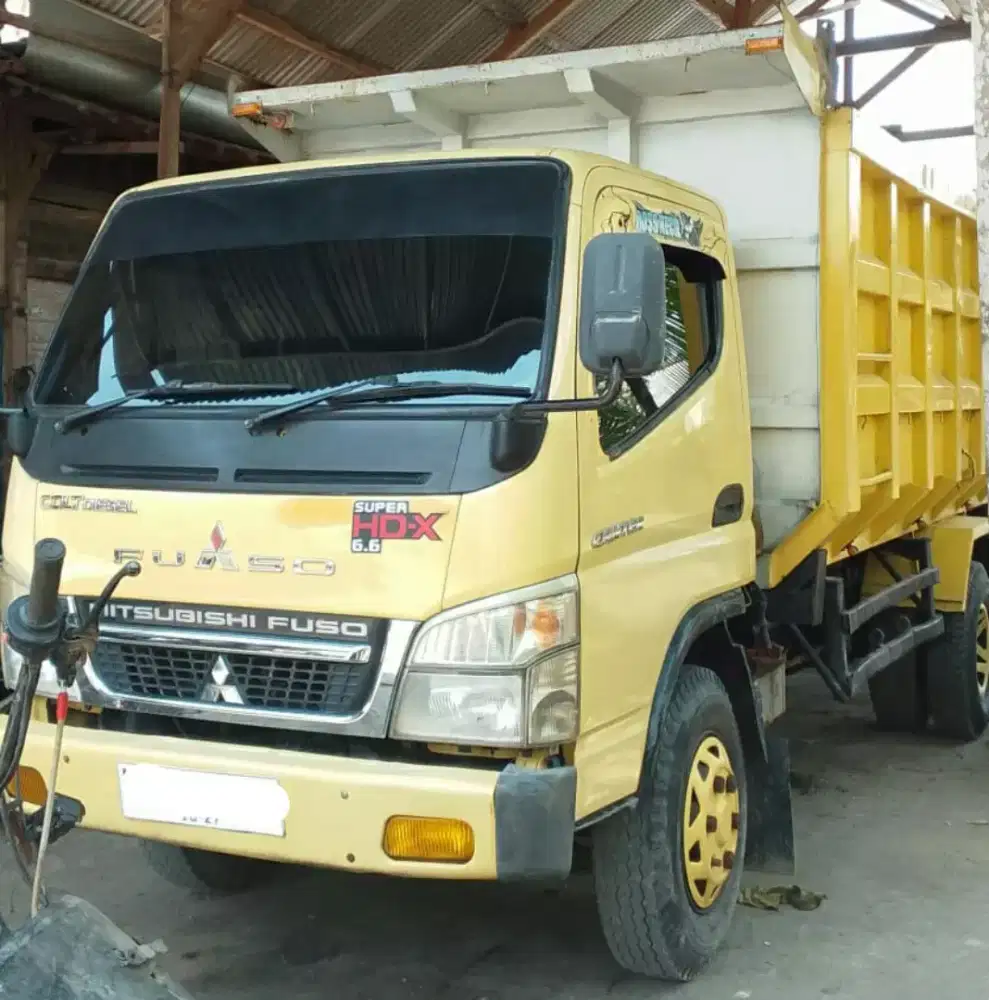Dijual Canter HDX €2 dump Thn 2017. Pajak ON.  Truk siap Kerja.