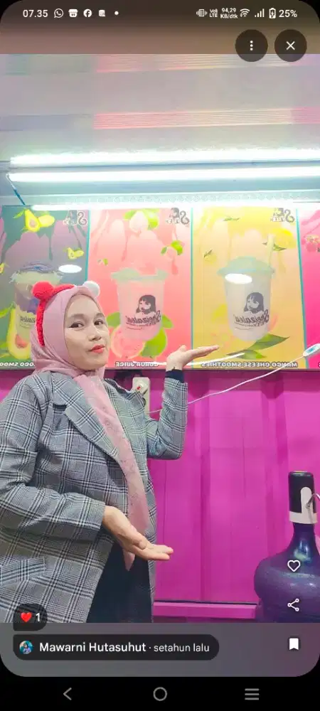 Dijual murah booth container/ gerobak modern minimalis