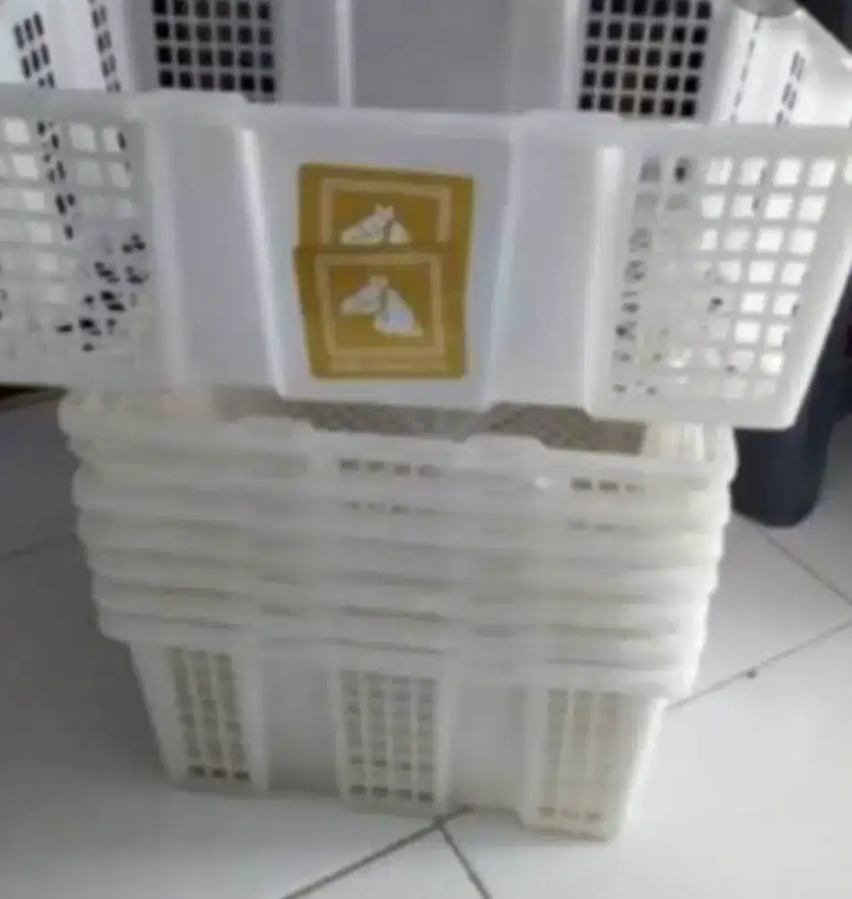Di jual keranjang bekas buah kelengkeng 10 pcs