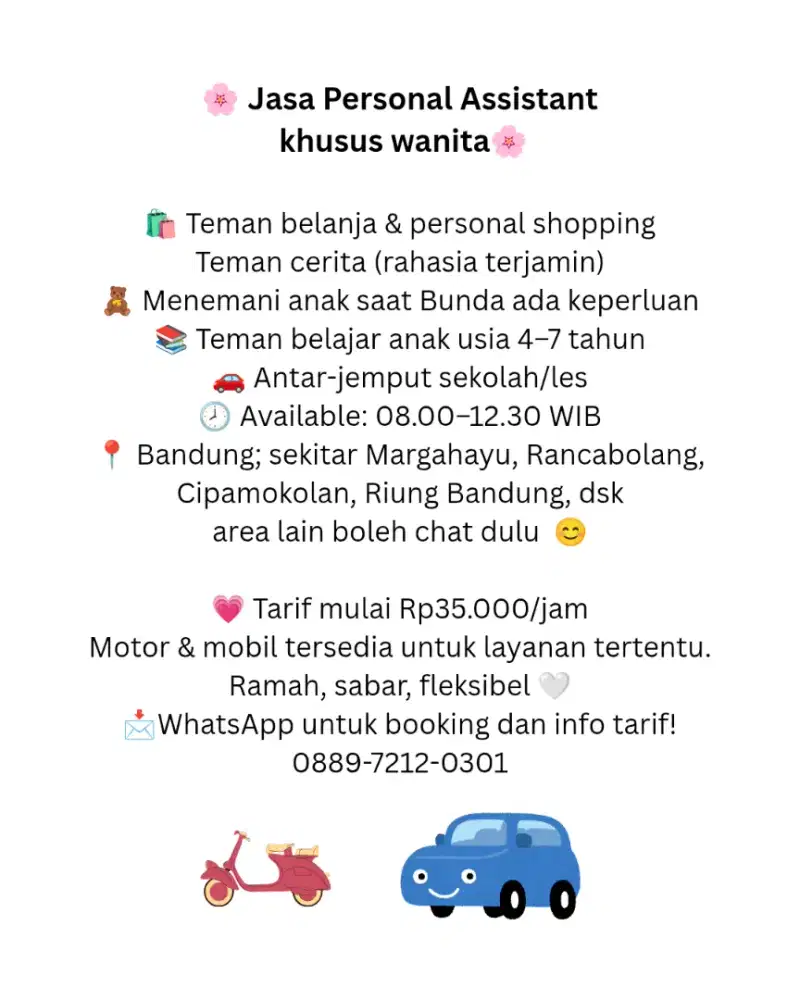 Jasa Personal Assistant