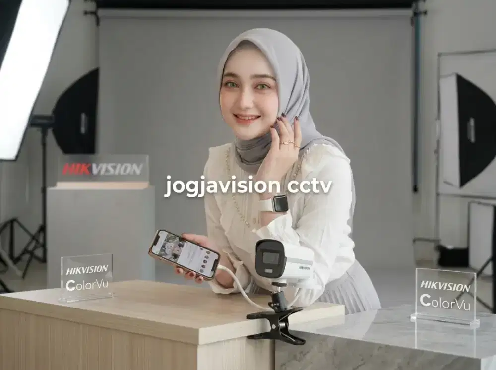 Paket cctv murah hikvision ColorVu malam tetap berwarna