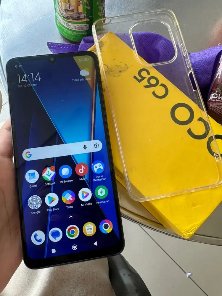 poco c65 nfc ram 8/256 no minus mulus fullset