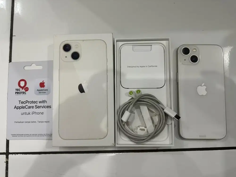 iPhone 13 128Gb ibox warna putih