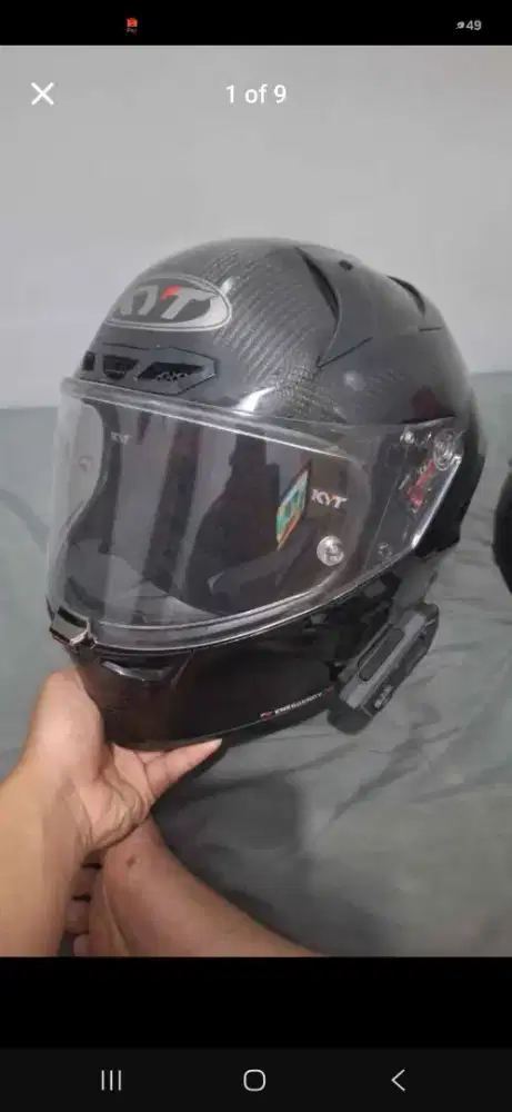 Dijual KYT KX-1 GP Carbon