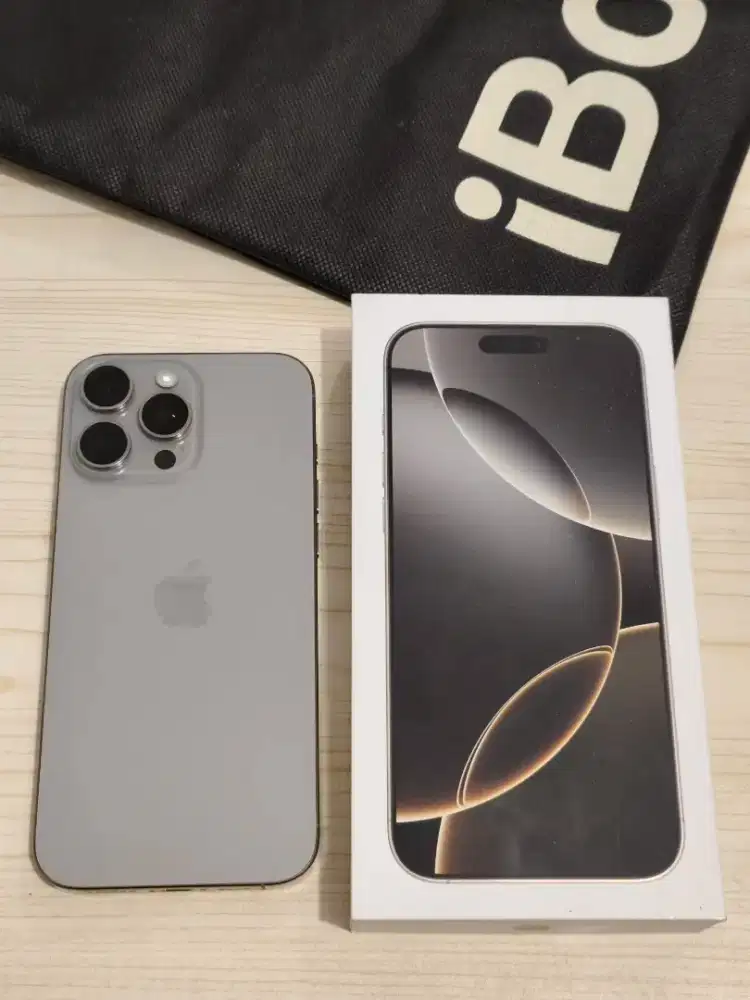 Iphone 16 Pro Max 256 ibox resmi Titanium