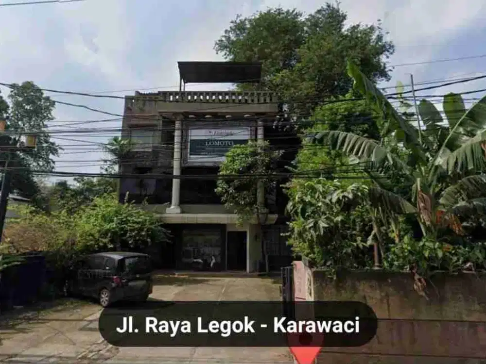 Dijual Show Room.
Work Shop. 
Rumah Tinggal. 
Mes Karyawan. 
Gudang di Kelapa 2 Raya.