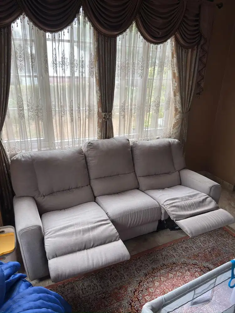 Sofa Recliner Cellini Magnum 3 Seater Fabric