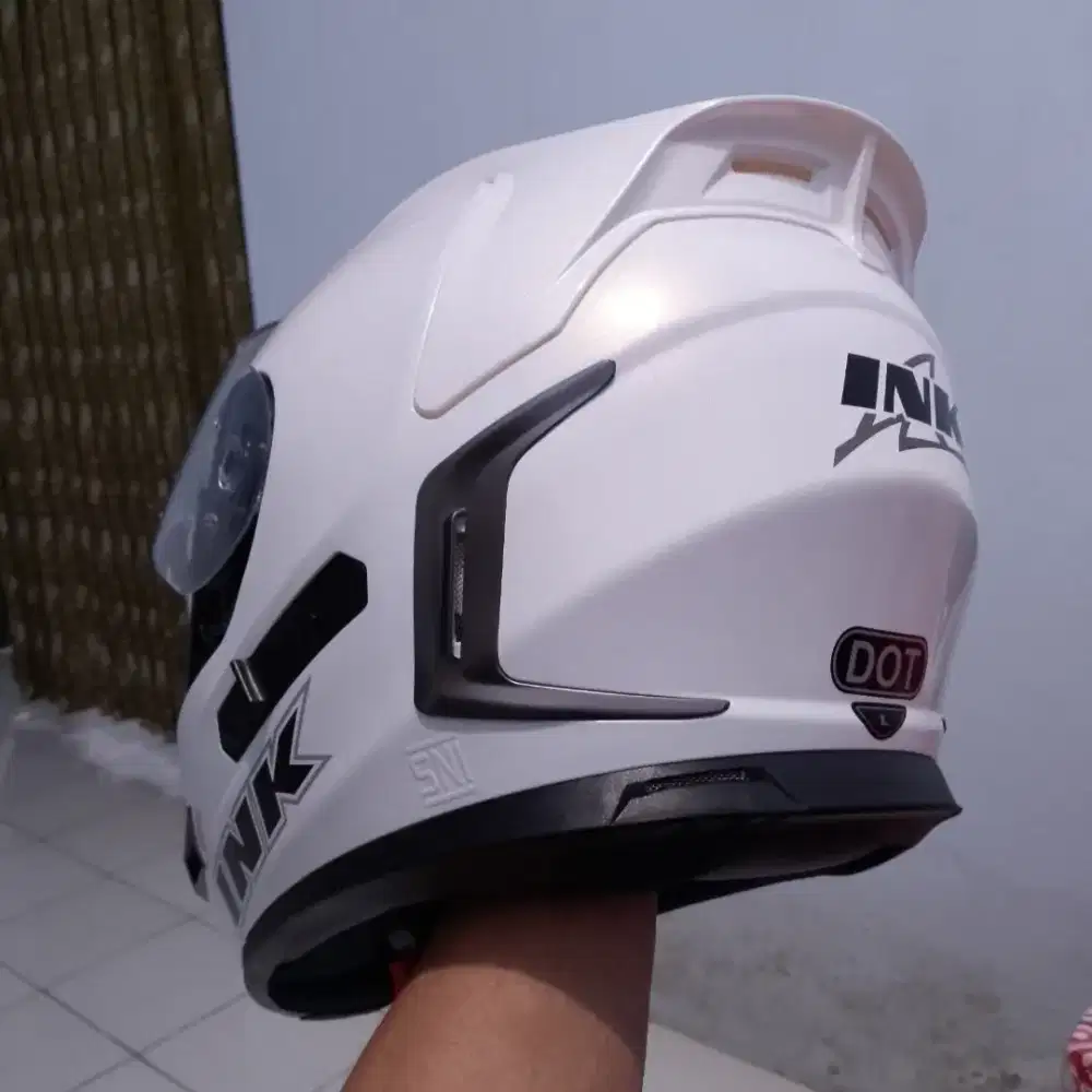 Helm fullface ink double visor ukuran L