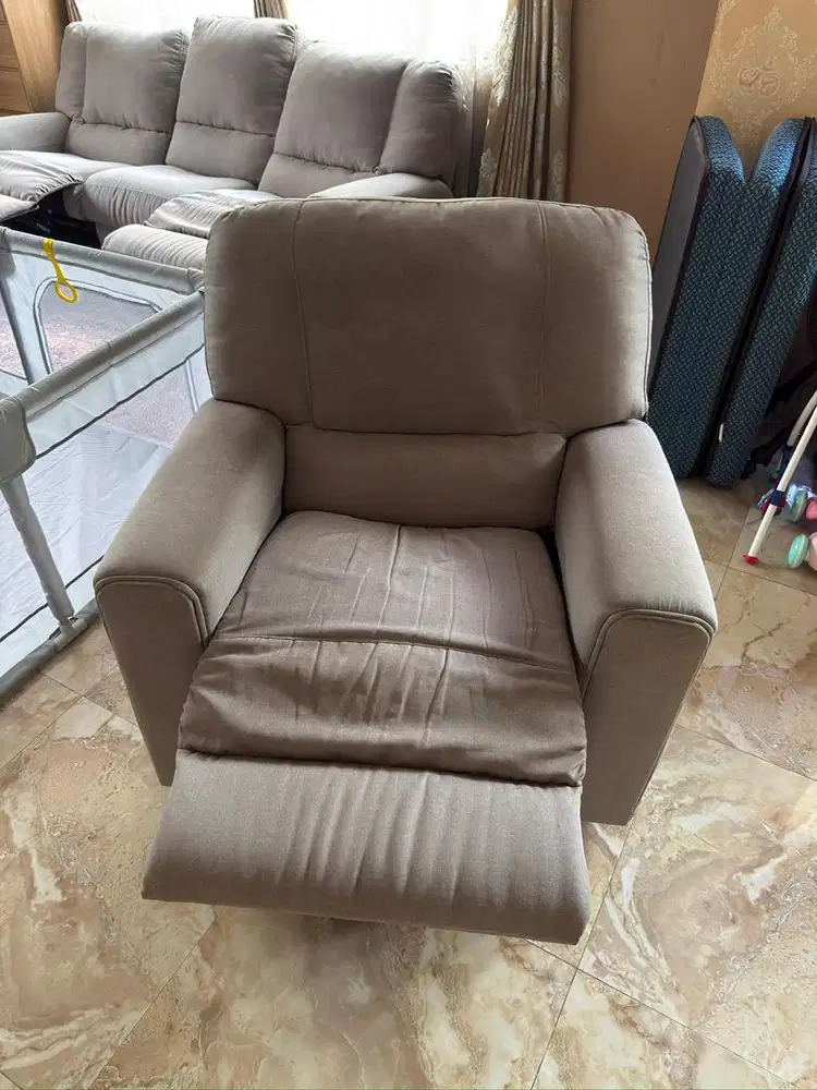Sofa Recliner Cellini Magnum Single Seater Fabric