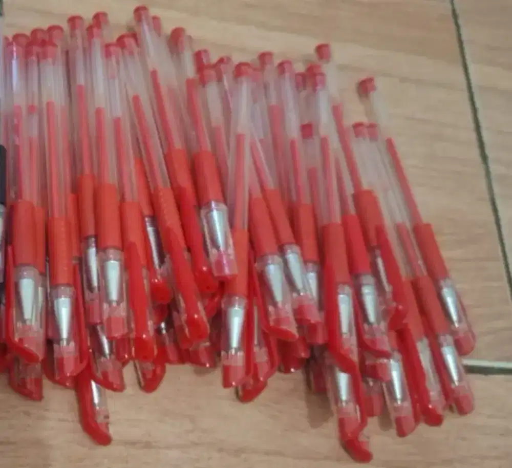 Dijual Bolpen merah 0.5MM