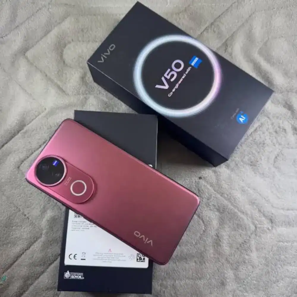 Vivo V50 8)256 lengkap segel normal ttbt