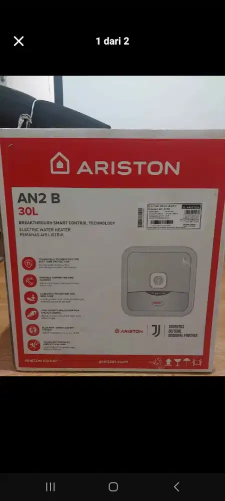 WATER HEATER ARISTON 30L