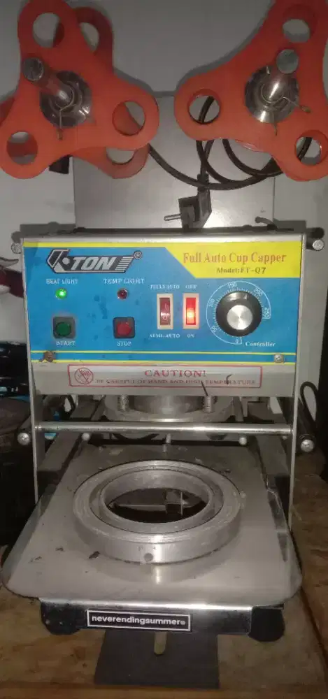 Eton ETQ7 Semi Auto Cup Seal Minuman gelas besar