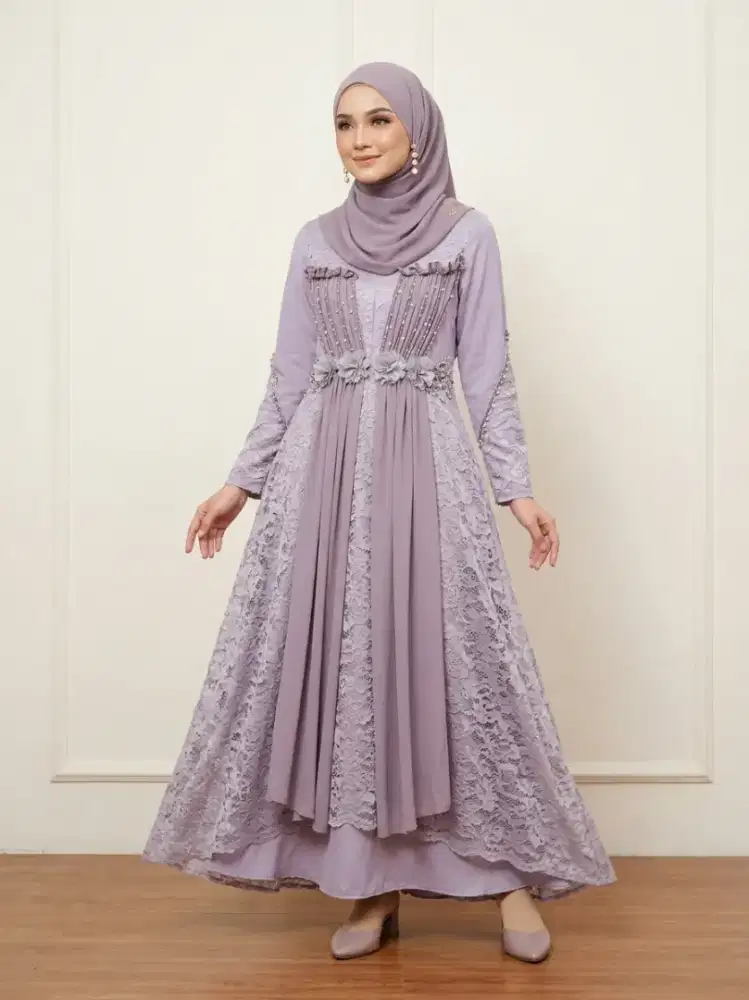 Dress ungu seoerti baru