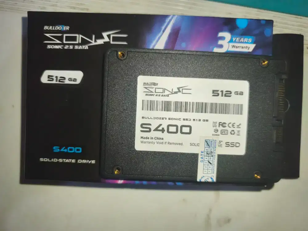 Dijual: SSD Bulldozer Sonic S400 2.5 SATA