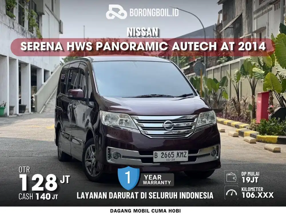 [SIAP PAKAI] NISSAN SERENA HWS PANORAMIC AUTECH AT 2014
