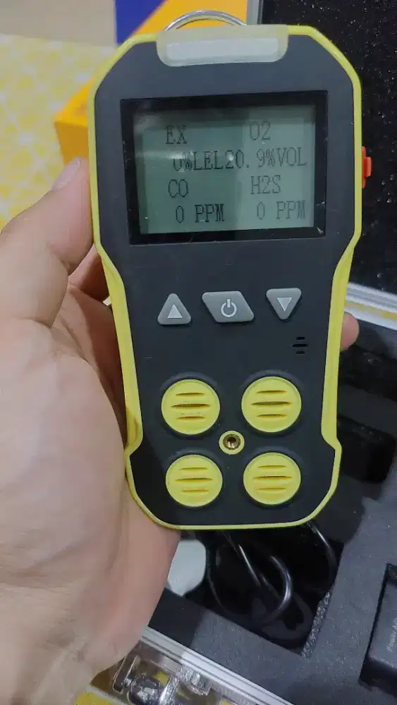 BOSEAN BH-4A Gas Detector 4-in-1 O2 CO H2S LEL Bekas Proyek