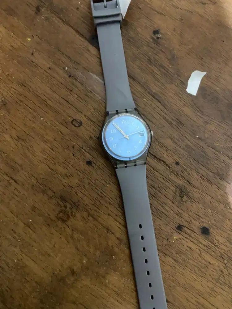 jam swatch biru