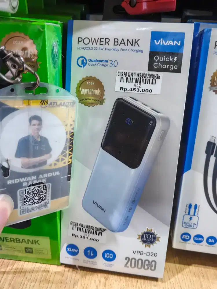 GNS.PB VIVAN VPB20 20000MAH | ATLANTIS DAHSYAT