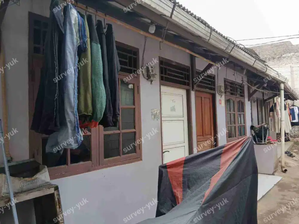 Kontrakan 4 pintu 124 m2 SHM Strategis Stasiun Sudimara . Sawah Baru Ciputat