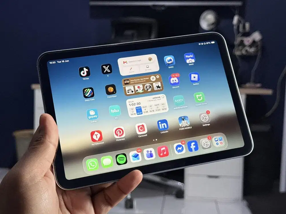 Apple Ipad Mini 7 Fullset Like New No Minus Banyak Bonus