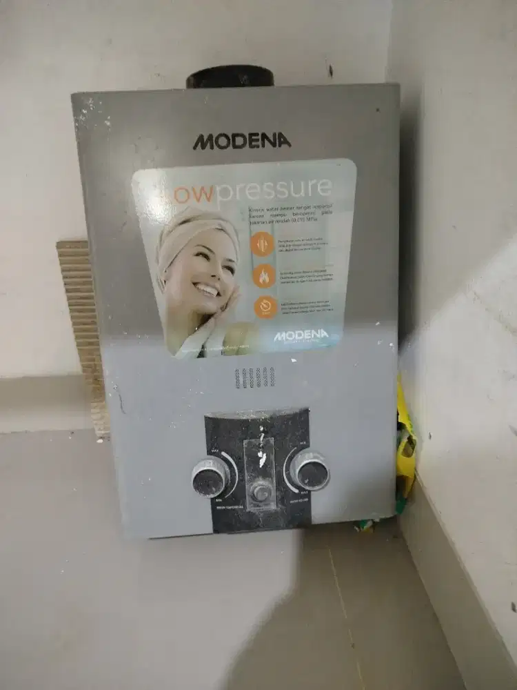 Water heater gas merk MODENA