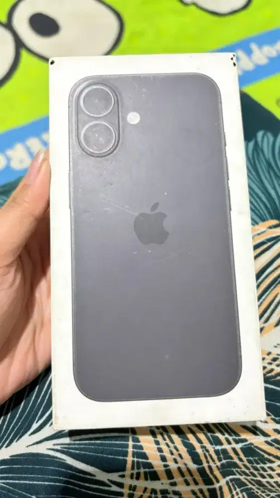 IPHONE 16 BASIC BLACK 128 RESMI IBOX