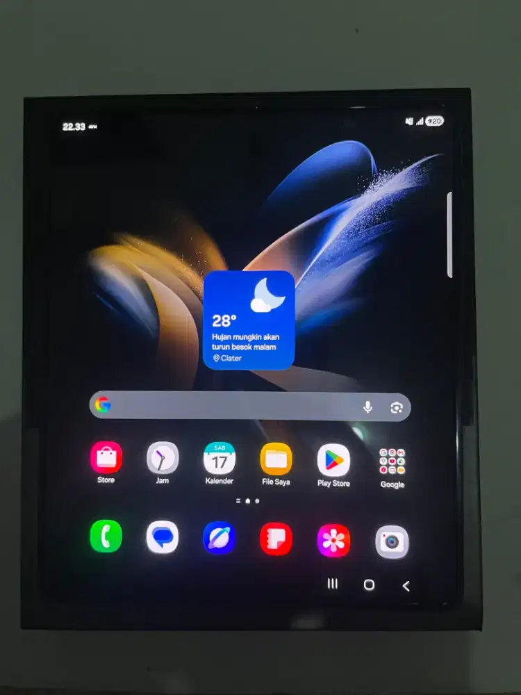 Samsung Z Fold 4 12/256GB Hitam Second