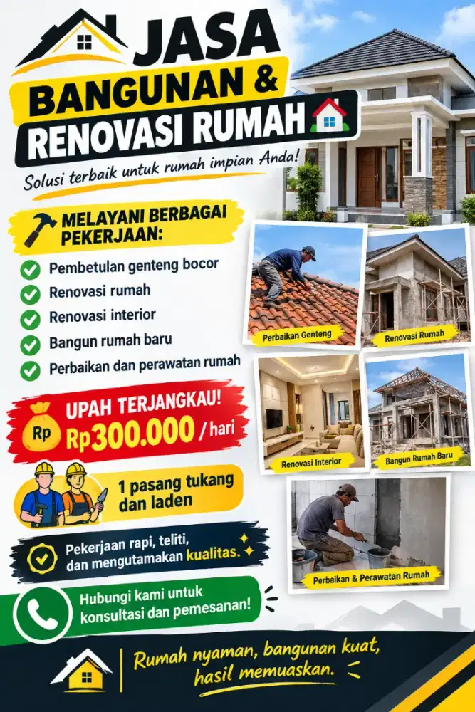 jasa renovasi dan pembangunan