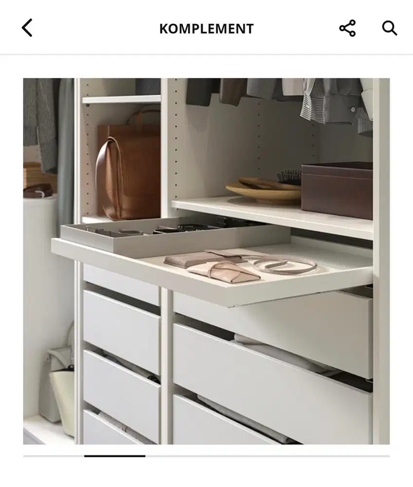 Komplement lemari Pax Ikea