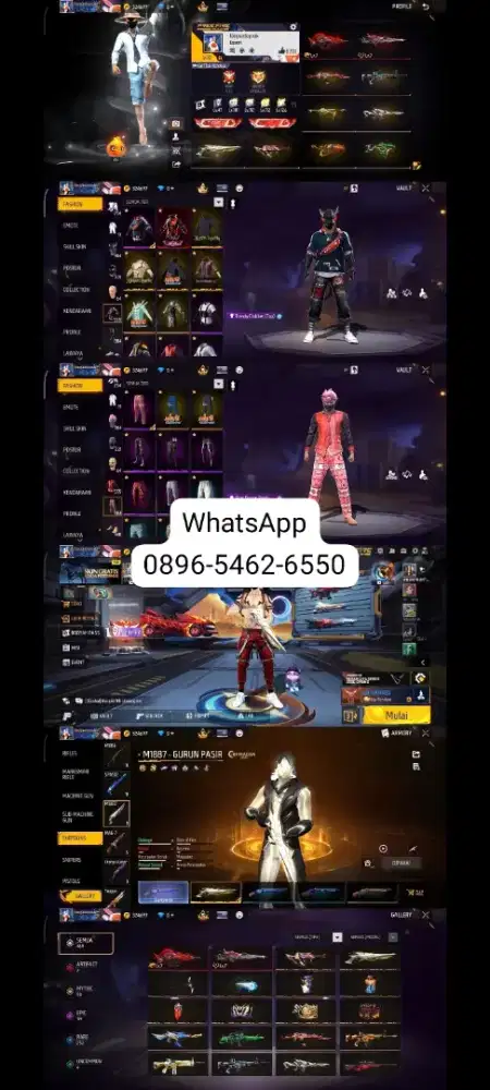 Jual Akun Free Fire Murah Meriah Diskon 50% Cek Harga Stok Sekarang