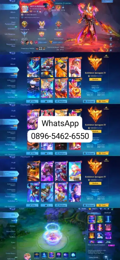 Akun ML Sultan Monsep  Murah Meriah Diskon 50% Cek Harga Stok Sekarang