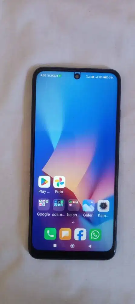 Redmi note 10s 6/128 batangan siap pakai