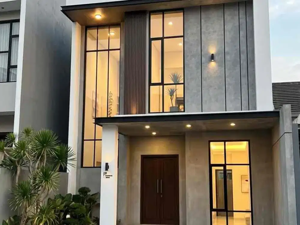 Dijual Rumah Smart Home 4 KT  Berdesain Scandinavian Beverly Estate Batam