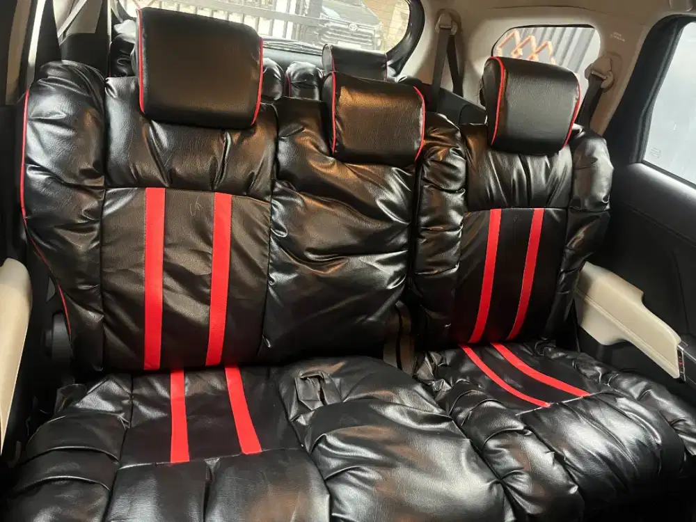 Cover jok mobil sofa 3 baris Sigra, calya, avanza, Rush