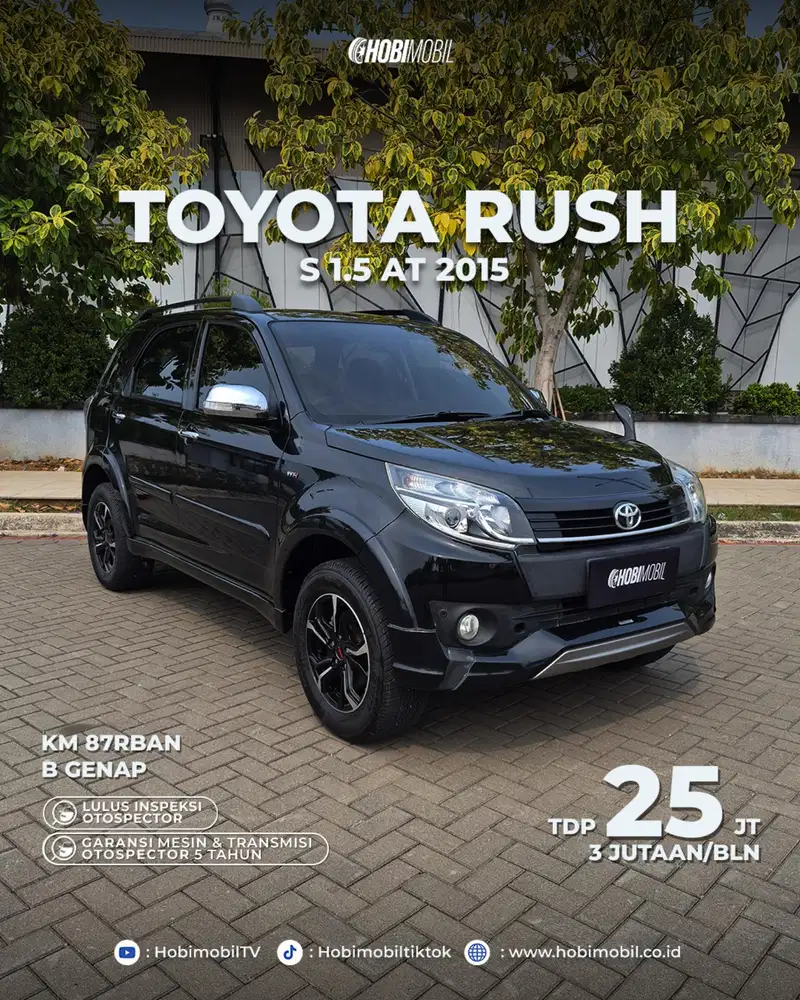 Toyota Rush S 1.5 AT Thn 2015