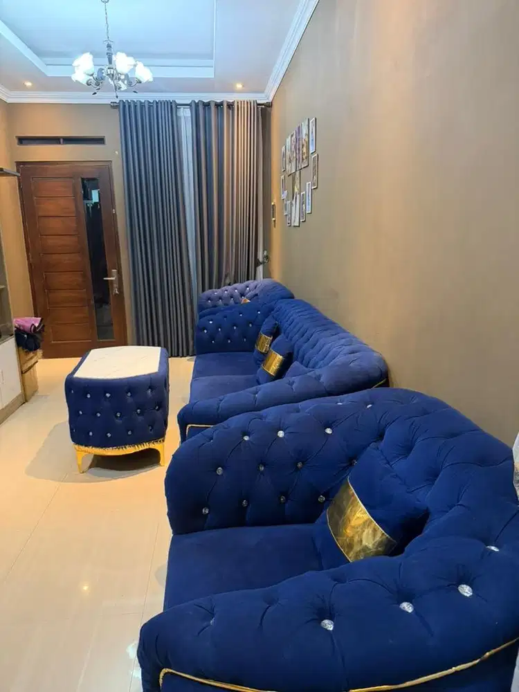 SOFA TURKEY WARNA BIRU