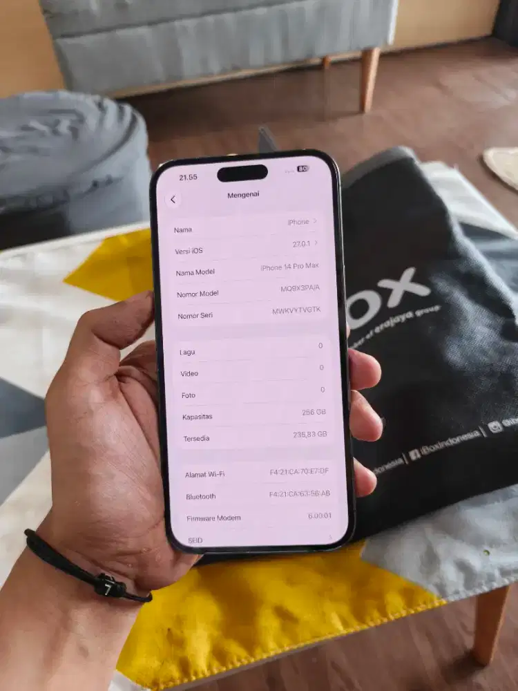 iPhone 14 Promax 256gb iBox