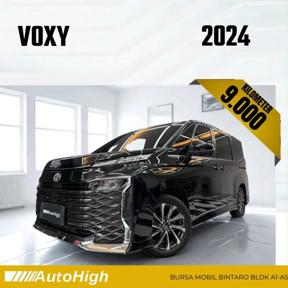 DP10% [Km9.000] Voxy 2024 Black Reg 2025 #AUTOHIGH