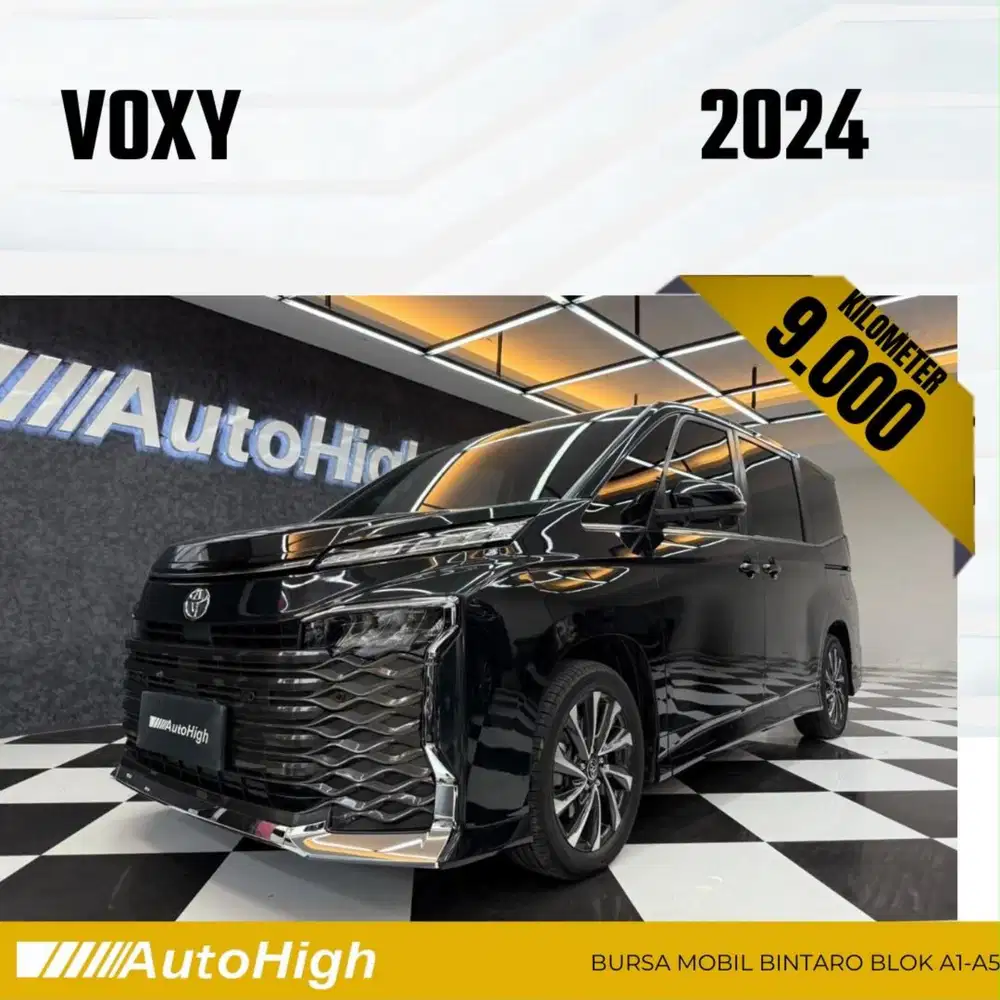 DP10% [Km9.000] Voxy 2024 Black Reg 2023 #AUTOHIGH