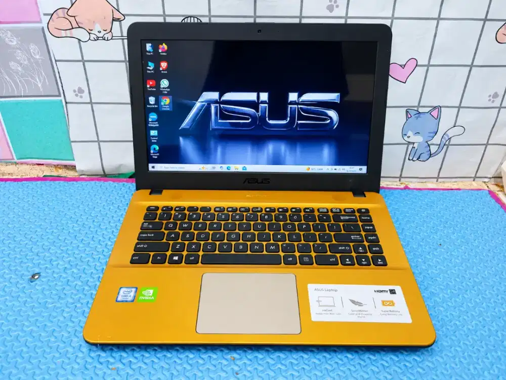 DIJUAL MURAH LAPTOP ASUS VIVOBOOK X44IU GOLD