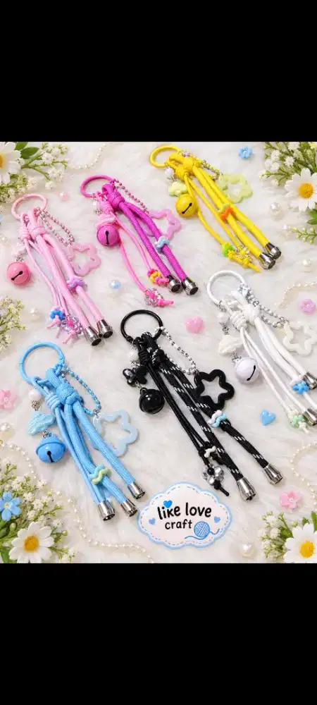 gantungan kunci gantungan tas BAGCHARM souvenir