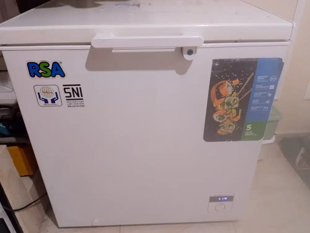 Jual Cepat Freezer RSA 200 Liter